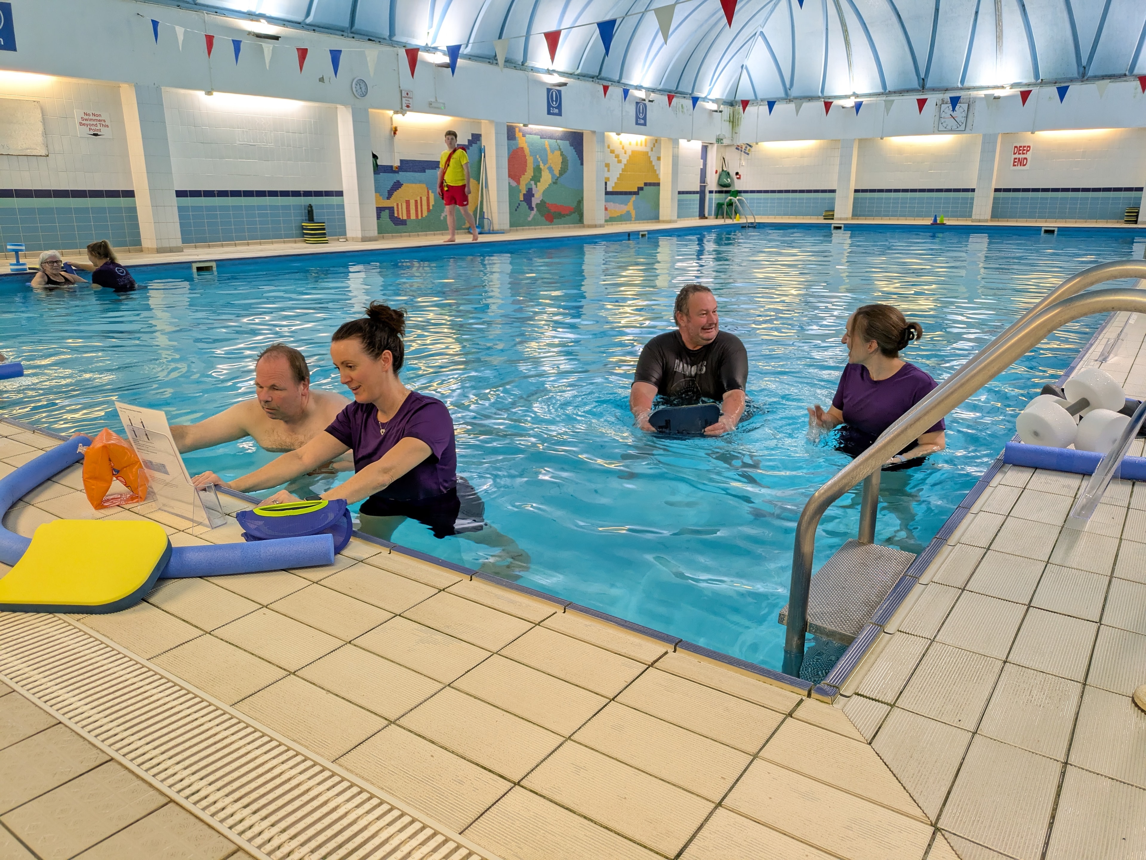 Hydrotherapy at yateley pool