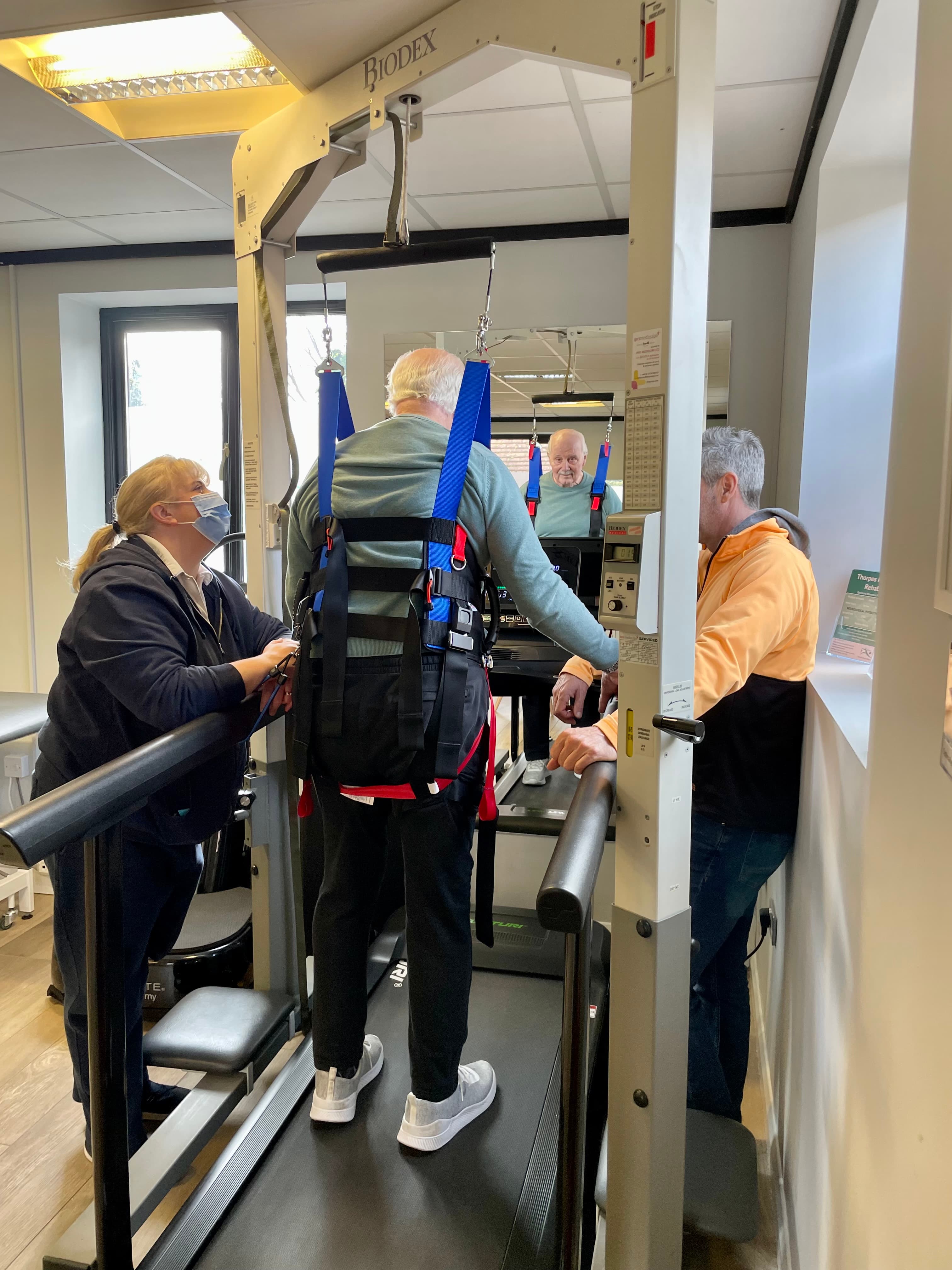 Biodex Bodyweight Supported Treadmill Training