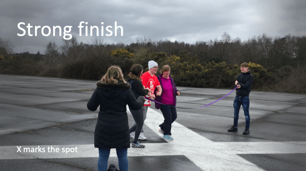 Chris and Running - Finishing the Mile